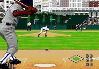Скриншот игры World Series Baseball '96